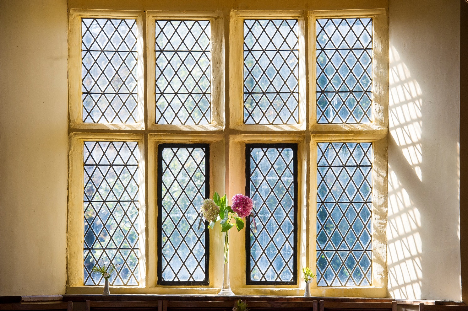 A window in the Knights' Chamber